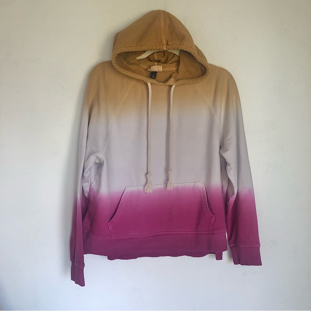 Universal Thread pullover rainbow gradient 100% Cotton Sweatshirt Hoodie New